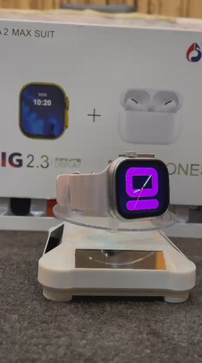 Watch Ultra 2 Max - Ultimate Smartwatch Experience (Bluetooth Calling, Health Tracking, Large Display)